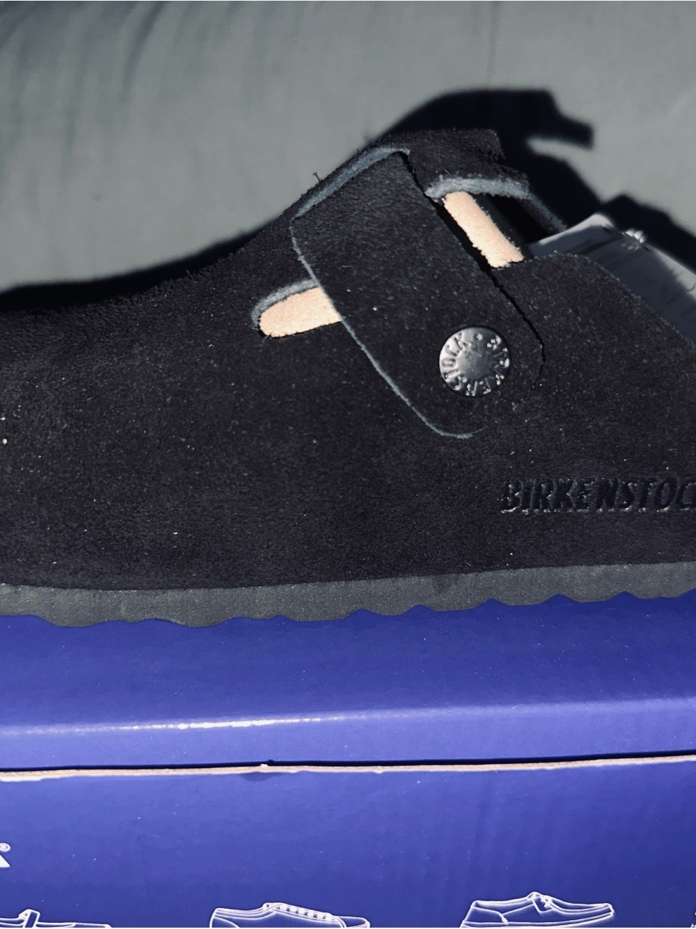 Birkenstock Black Suede Clog